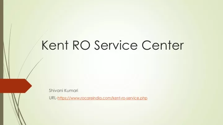 kent ro service center