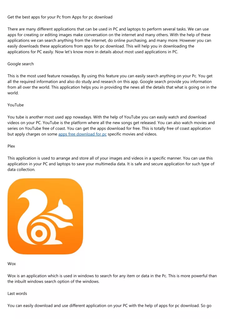 get the best apps for your pc from apps
