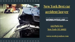 New York Best car accident lawyer