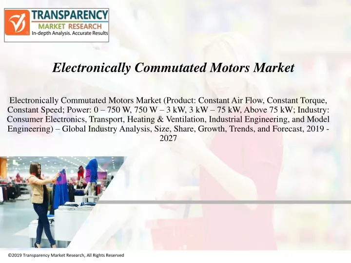 electronically commutated motors market