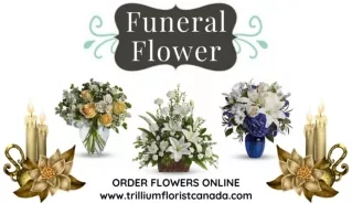 Funeral Flower By Trillium Florist Canada