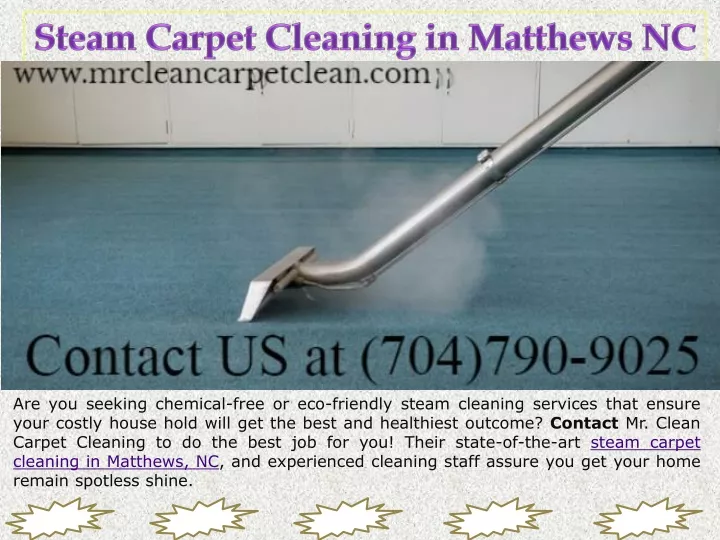 steam carpet cleaning in matthews nc