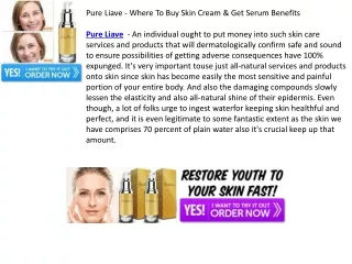 Pure Liave Serum - Reviews, Benefits, Ingredients & Where To Buy?