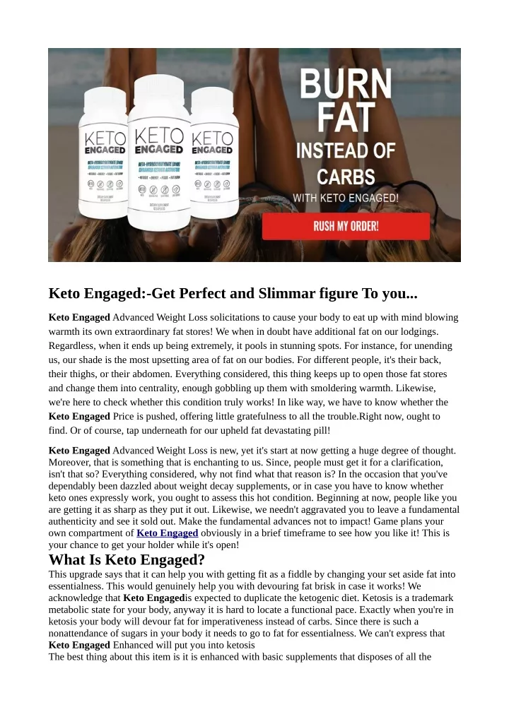 keto engaged get perfect and slimmar figure to you