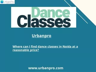 Dance Classes in Noida