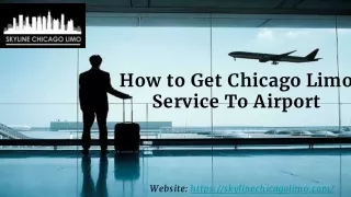 Professional Chicago limo service to Airport
