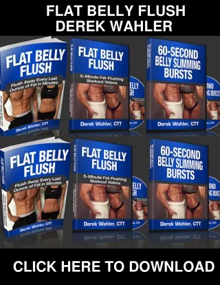 Flat Belly Flush PDF, eBook by Derek Wahler