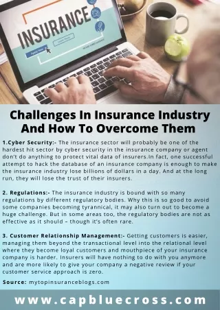 Challenges In the Insurance Industry And How To Overcome Them
