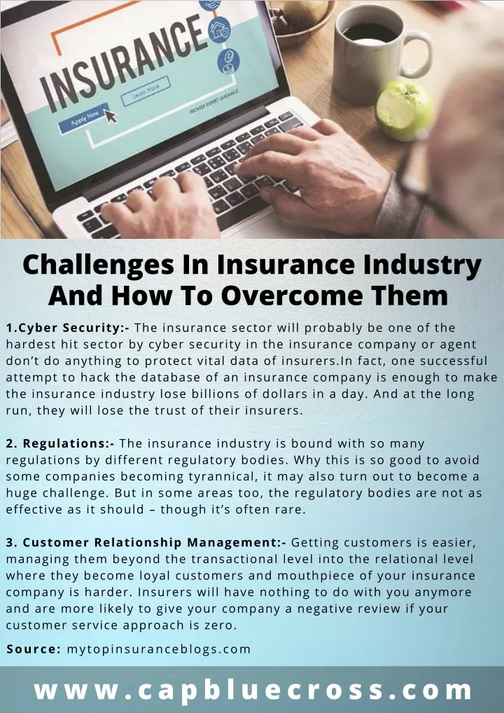 challenges in insurance industry