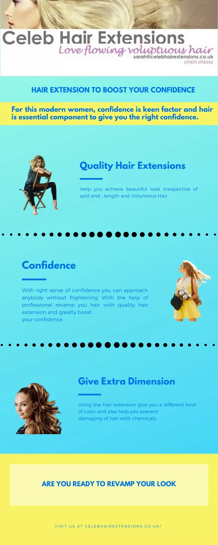 hair extension to boost your confidence