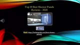 Top 10 Best Shower Panels  2020: Review & Buyers Guide