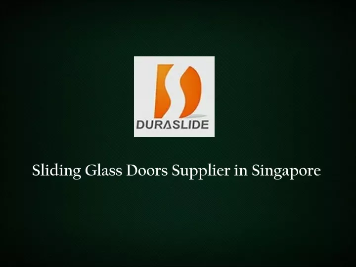 sliding glass doors supplier in singapore
