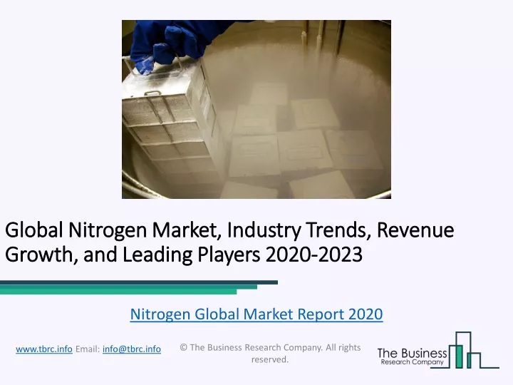 global global nitrogen nitrogen market industry