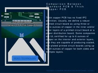 comparison between standard pcb thick copper pcb