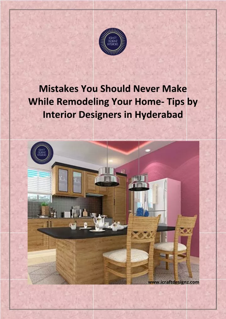 mistakes you should never make while remodeling