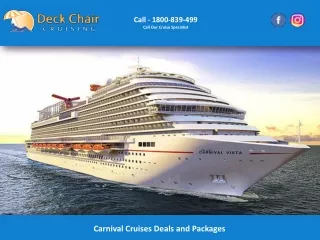 Carnival Cruises Deals and Packages