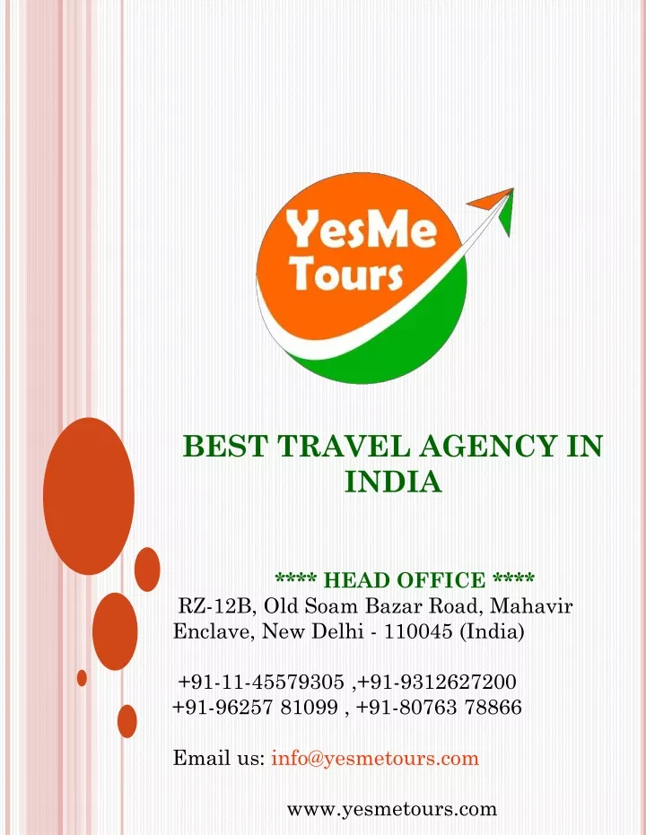 best travel agency in india