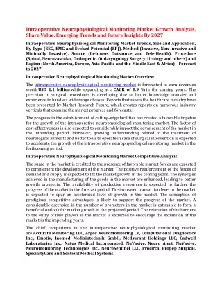 intraoperative neurophysiological monitoring