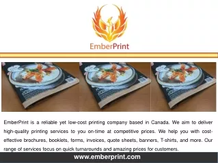 Quote sheet printing Canada