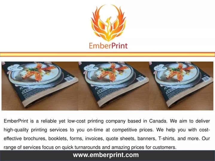 emberprint is a reliable yet low cost printing