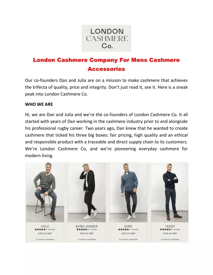london cashmere company for mens cashmere