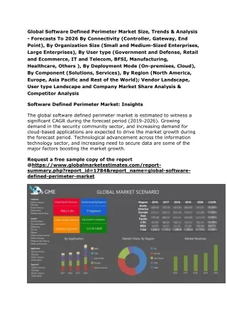 global software defined perimeter market size