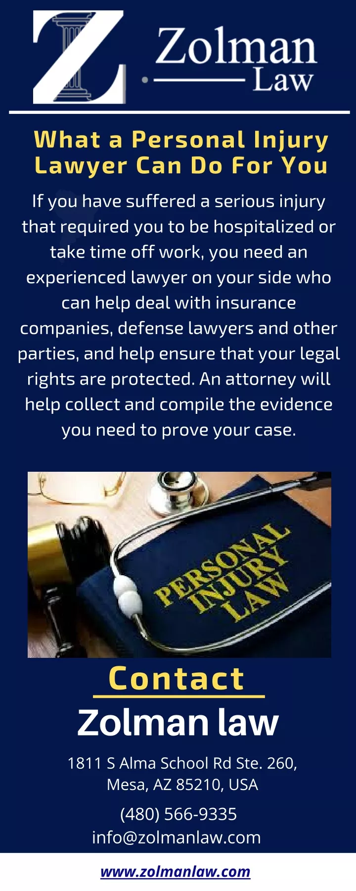 what a personal injury lawyer can do for you