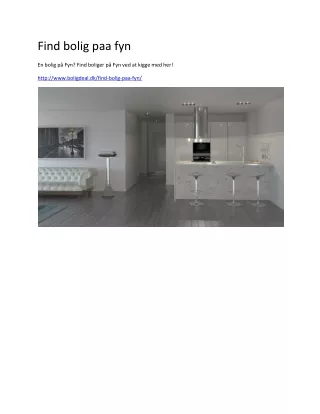 find bolig paa fyn