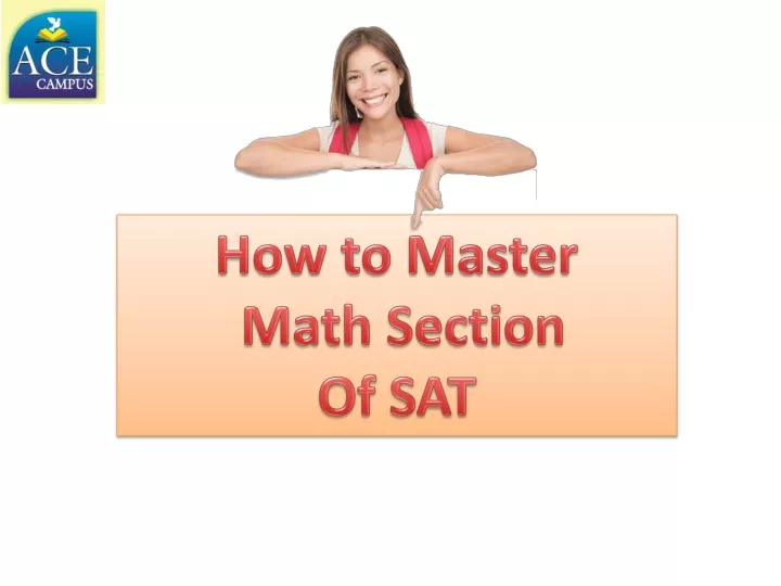 how to master math section of sat