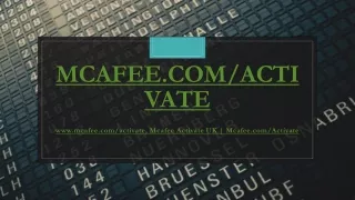 mcafee com acti vate