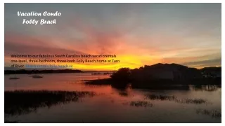 vacation condo folly brach