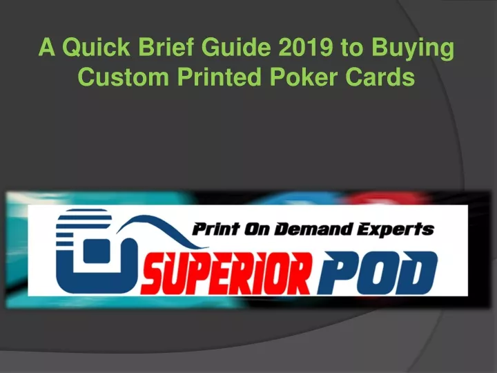 a quick brief guide 2019 to buying custom printed