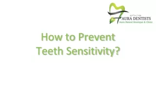 how to prevent teeth sensitivity