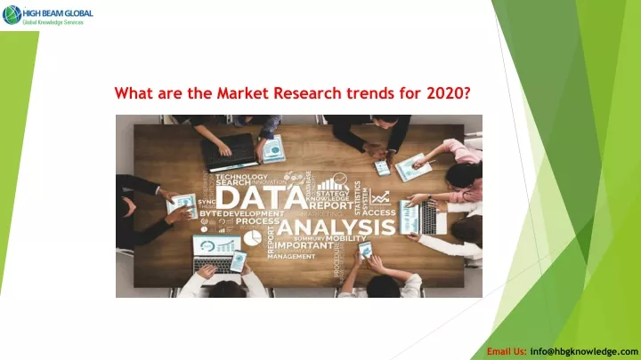 what are the market research trends for 2020