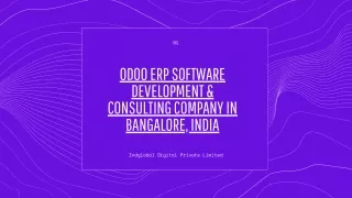 Which is the best Odoo ERP implementation company in Bangalore?