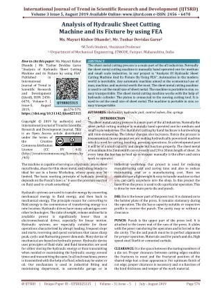 international journal of trend in scientific