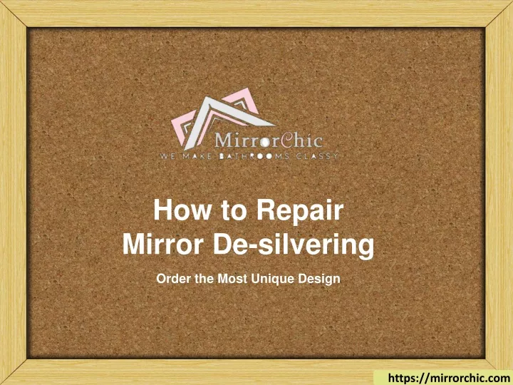 how to repair mirror de silvering