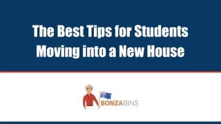 the best tips for students moving into a new house