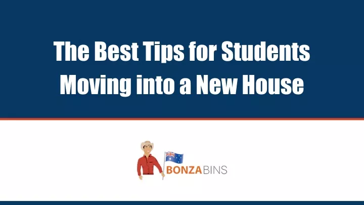 the best tips for students moving into a new house