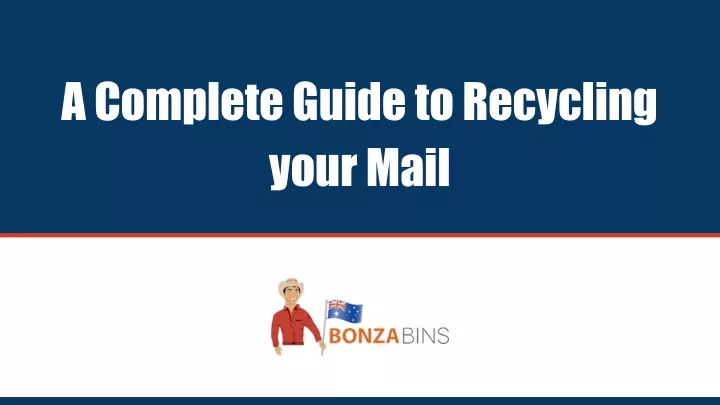 a complete guide to recycling your mail