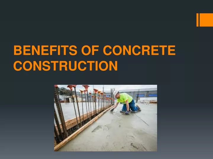benefits of concrete construction