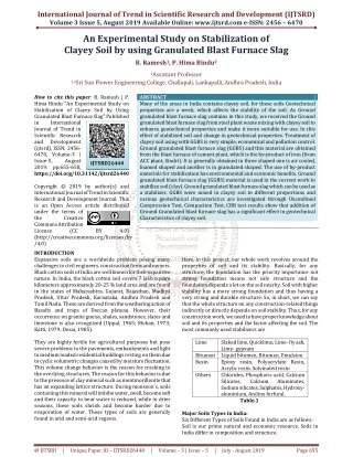 international journal of trend in scientific