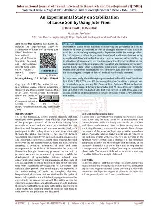 international journal of trend in scientific