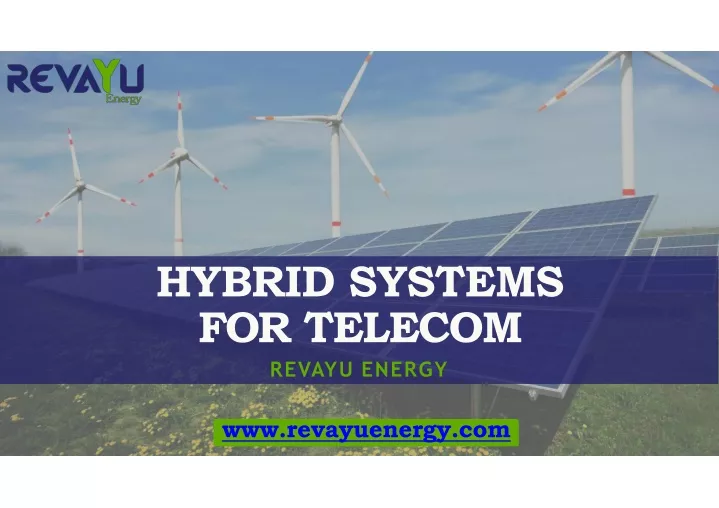 hybrid systems for telecom revayu energy