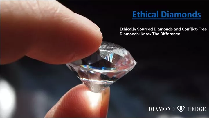 ethical diamonds
