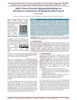 international journal of trend in scientific