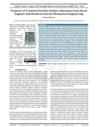 international journal of trend in scientific
