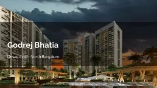 Godrej Properties Luxury Apartments in Devanahalli North bangalore