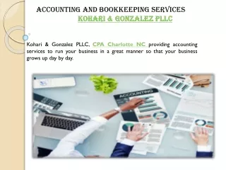 CPA Charlotte NC - Kohari & Gonzalez PLLC