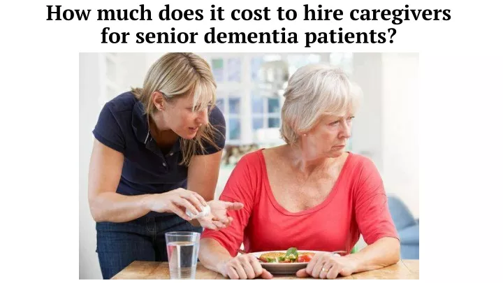 how much does it cost to hire caregivers